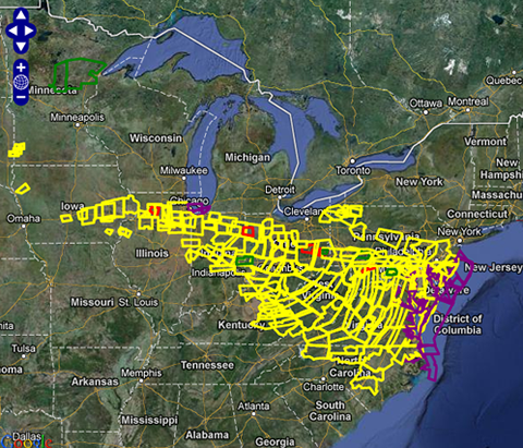 Derecho Warnings