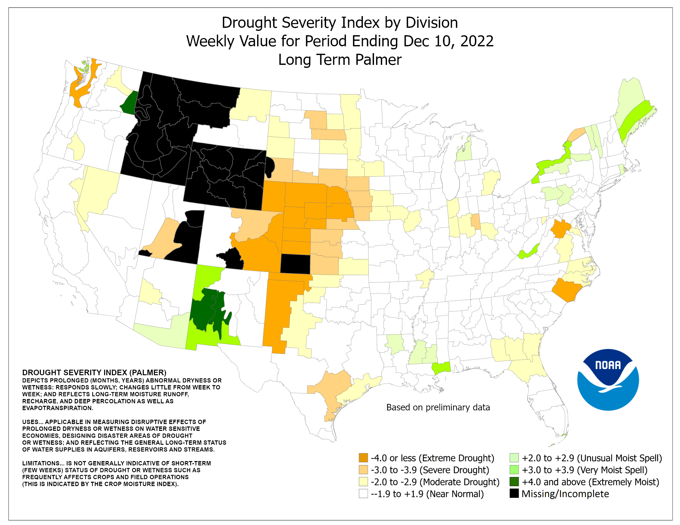 Palmer Drought Severity Index