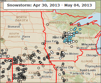 Regional Snowfall Index