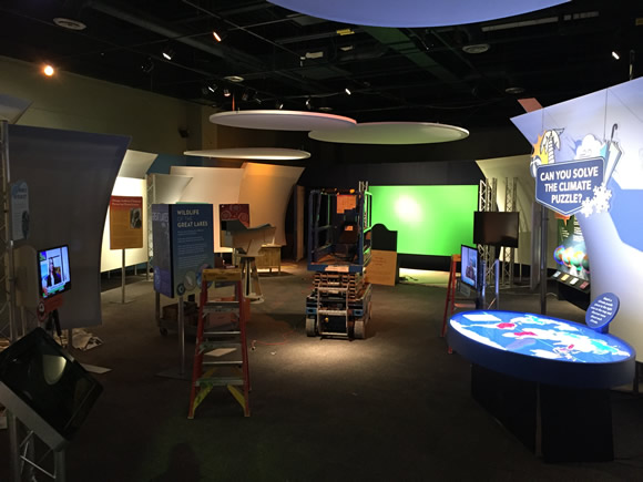 View 1: Exhibit in development