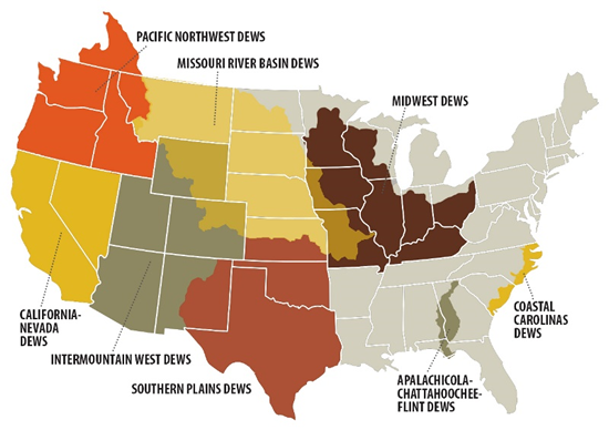 Figure 6: NIDIS Drought Early Warning systems Regions.