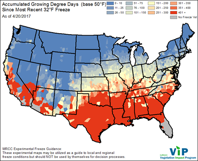 Accumulated Precipitation (in) Departure