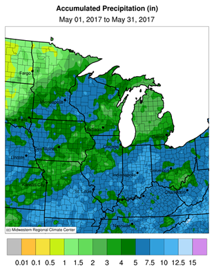 Accumulated Precipitation (in)