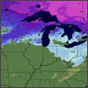 map of snow water equivalent