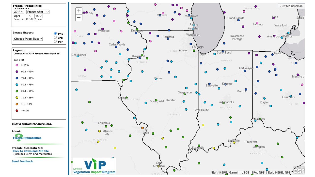 Freeze Probabilities