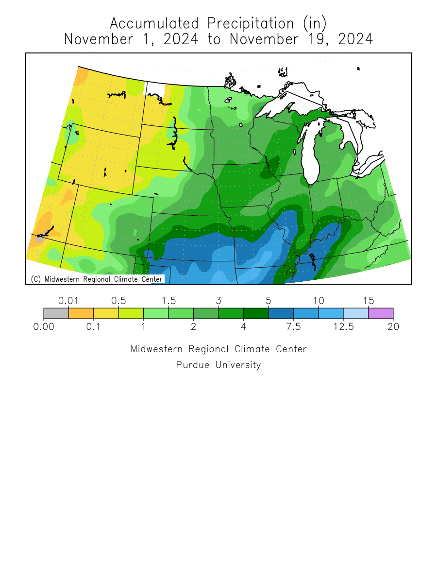 Central Month-To-Date Precip