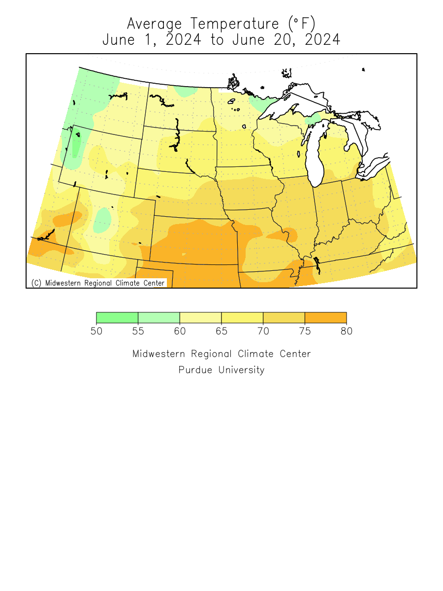 Central Month-To-Date Temp