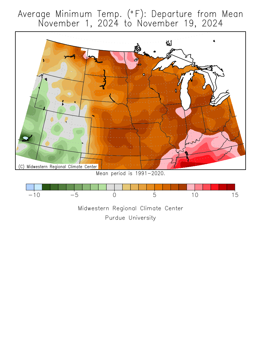 Central Month-To-Date Temp Departure