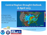 April 2013 drought webinar